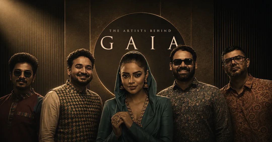 The artists behind GAIA — C. Girinandh and the musicians who played on the record